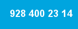 928 400 23 14 928 400 23 14